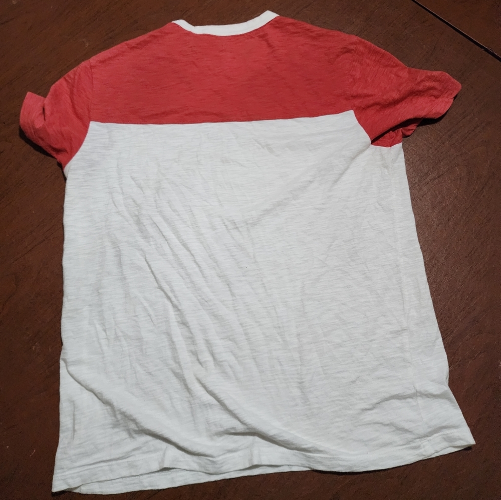 GAP Orange and White Men's Shirt - Picture 4 of 4